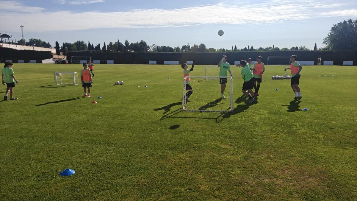 El entrenamiento de porteros, los penaltis Kings League y el bingo deportivo protagonizan el cierre de la primera semana del Campus EMF Noblejas 2026 El entrenamiento de porteros, los penaltis Kings League y el bingo deportivo protagonizan el cierre de la primera semana del Campus EMF Noblejas 2026