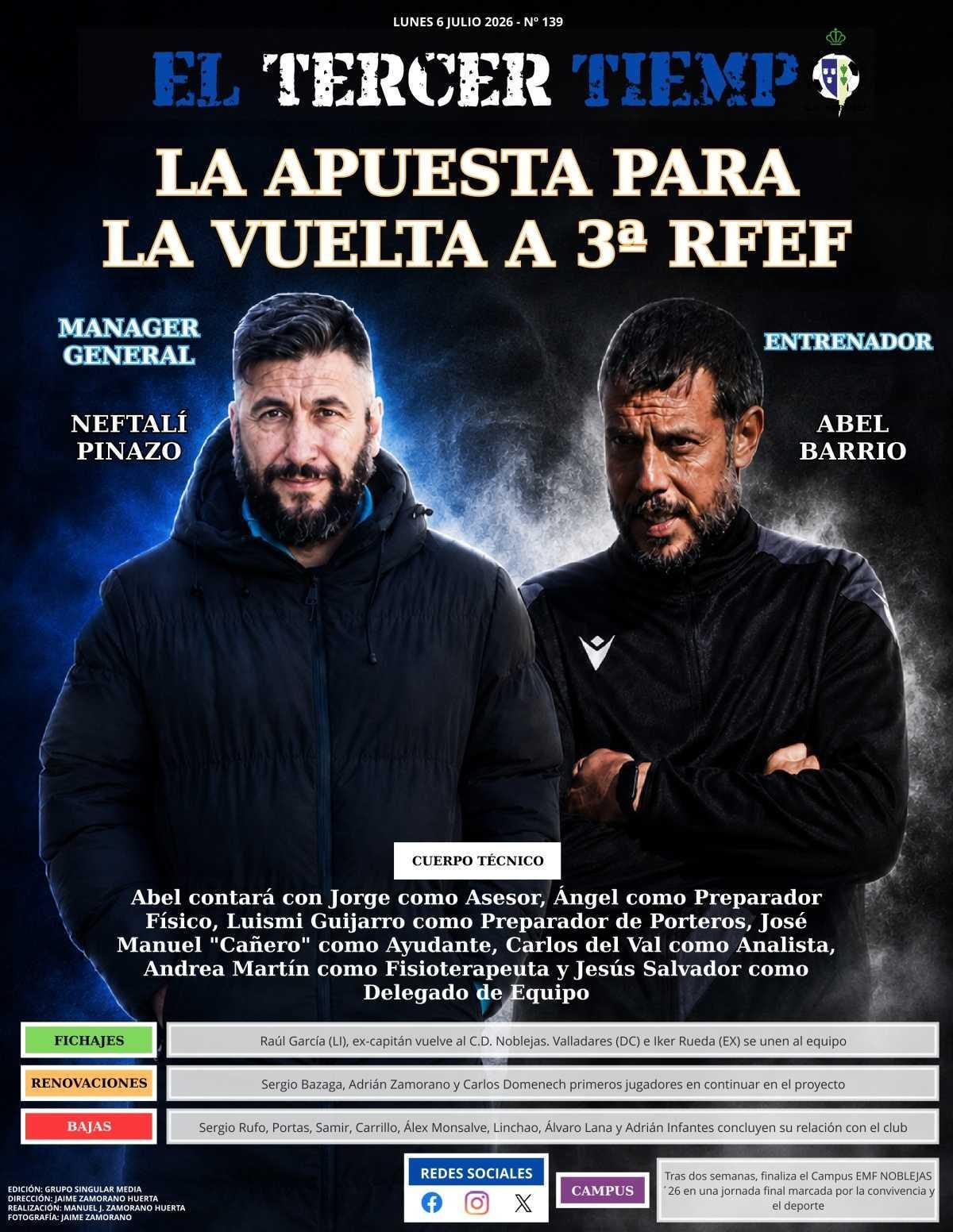 Portada lunes 6 julio 2026 - Nº 139