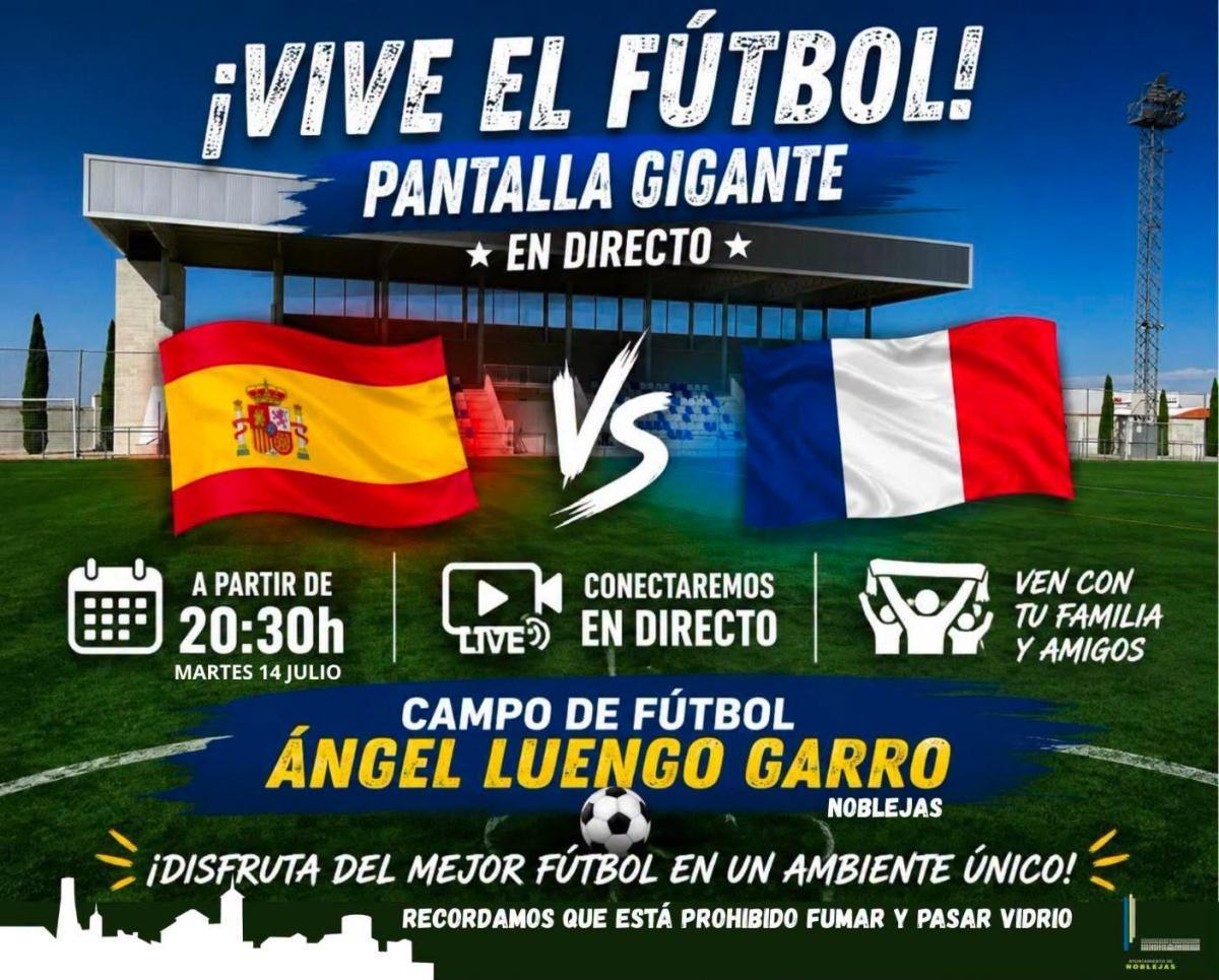 Ven a ver el Francia - España en Pantalla Gigante Ven a ver el Francia - España en Pantalla Gigante