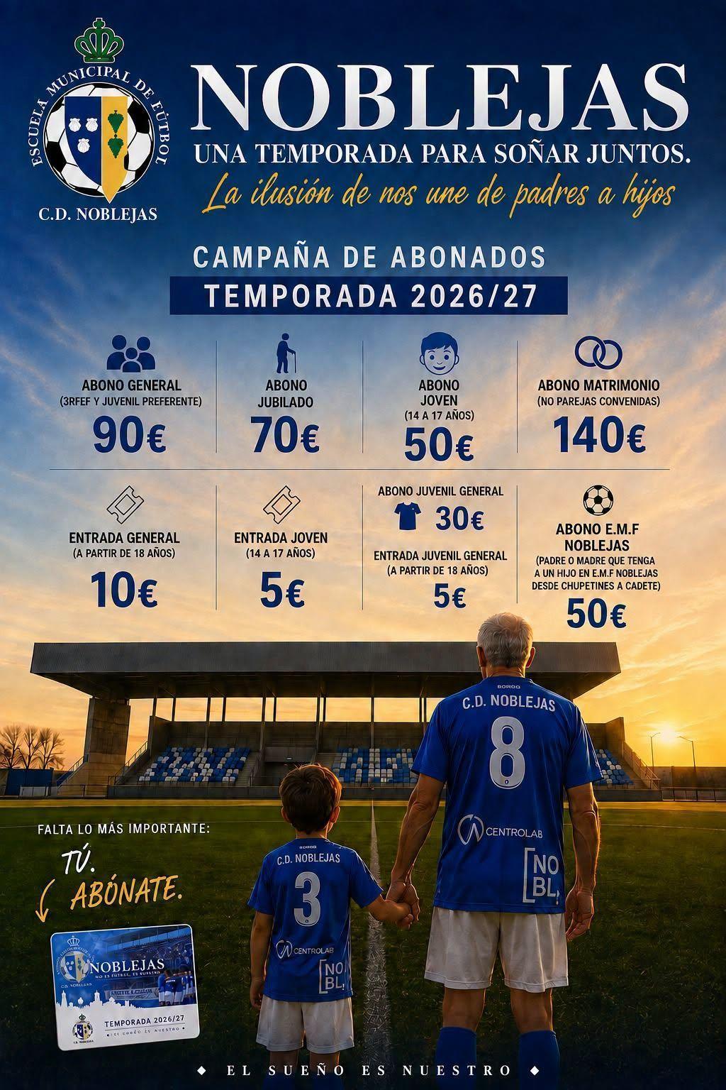 Una temporada para soñar juntos, ABÓNATE