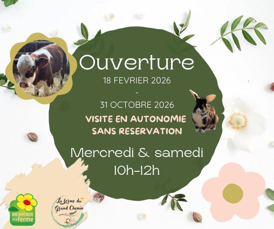 Visites en autonomie – La Ferme du Grand Chemin Visites en autonomie – La Ferme du Grand Chemin