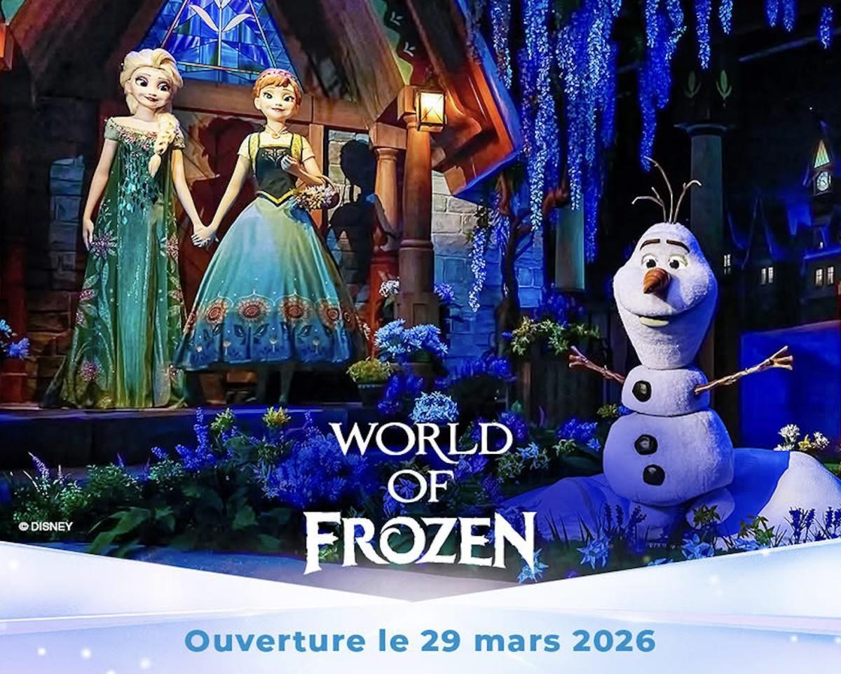 Disneyland Paris - Ouverture du monde de la reine des neiges 