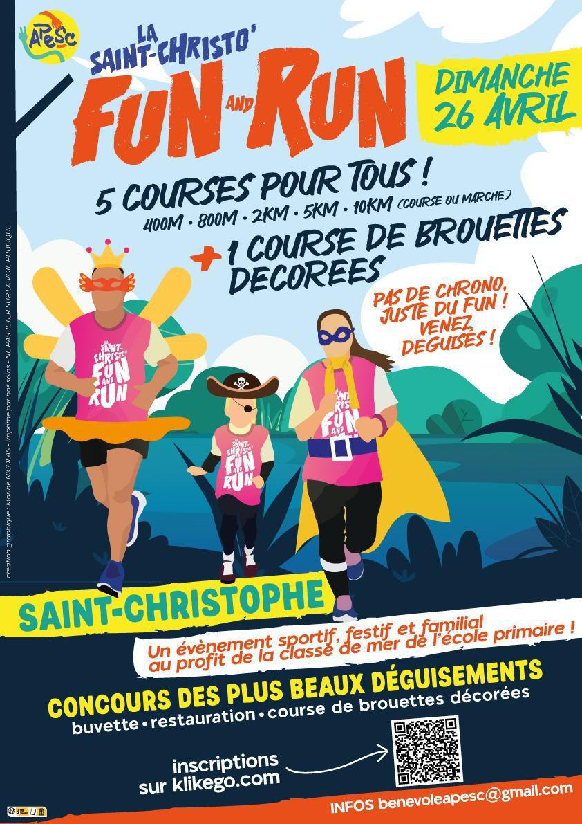 1ère édition de la Saint’Christo Fun & Run !