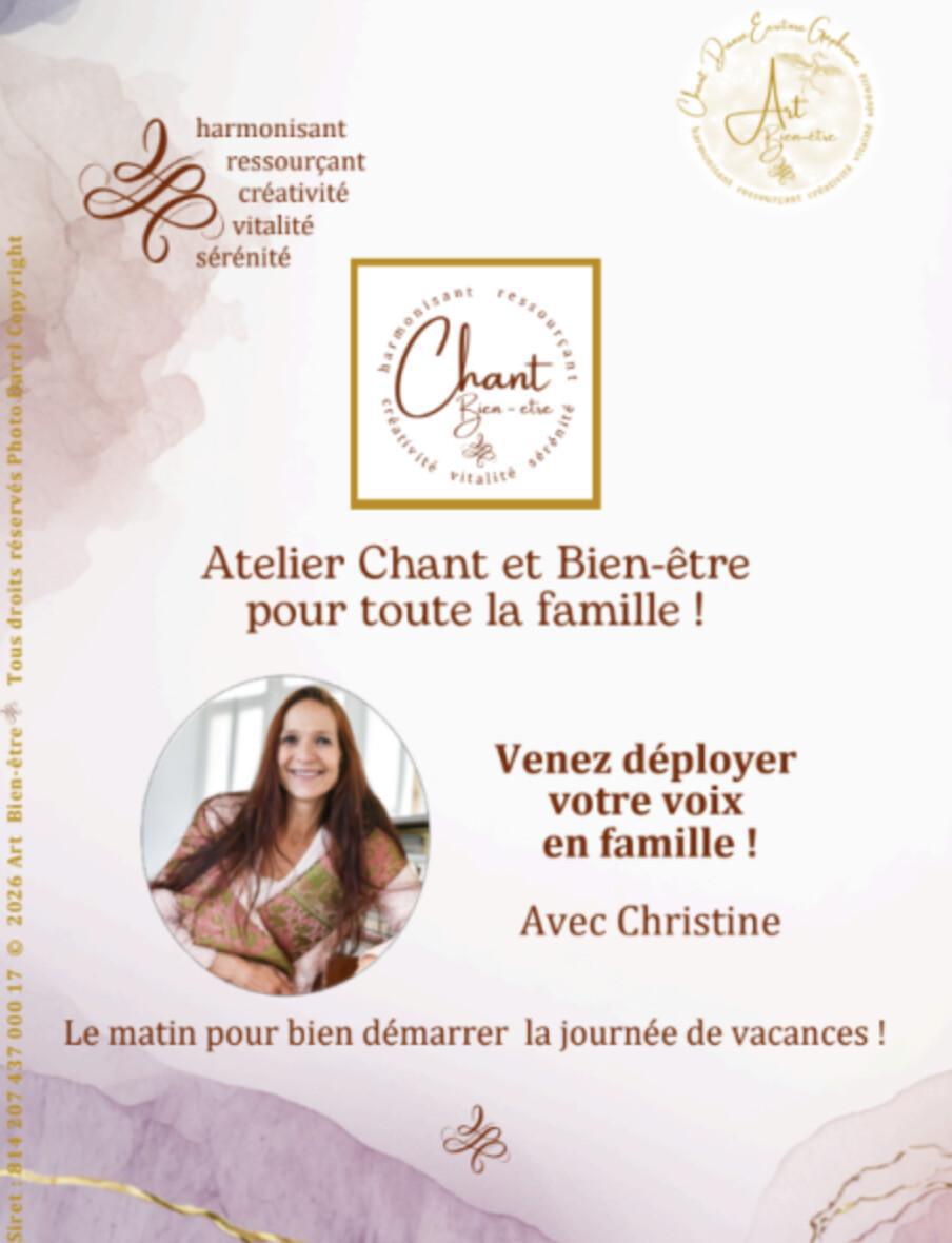 Atelier voix en famille Atelier voix en famille