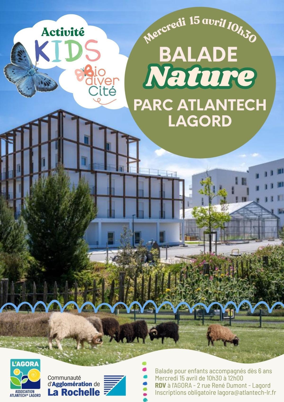 Balade nature au parc Atlantech