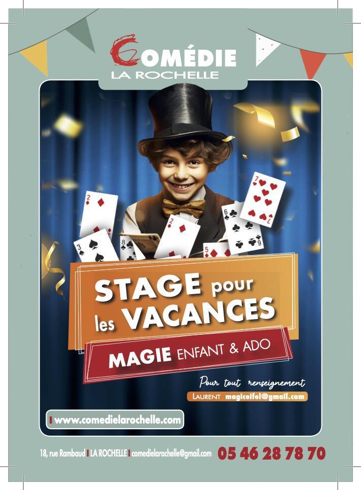 Juillet - Stages Magie 