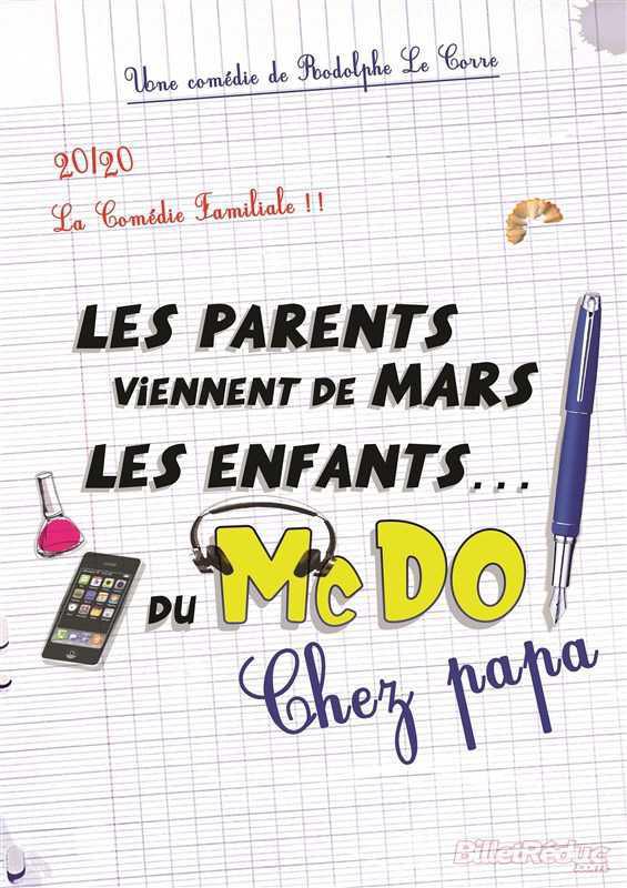 Les parents viennent de Mars, les enfants… du McDo