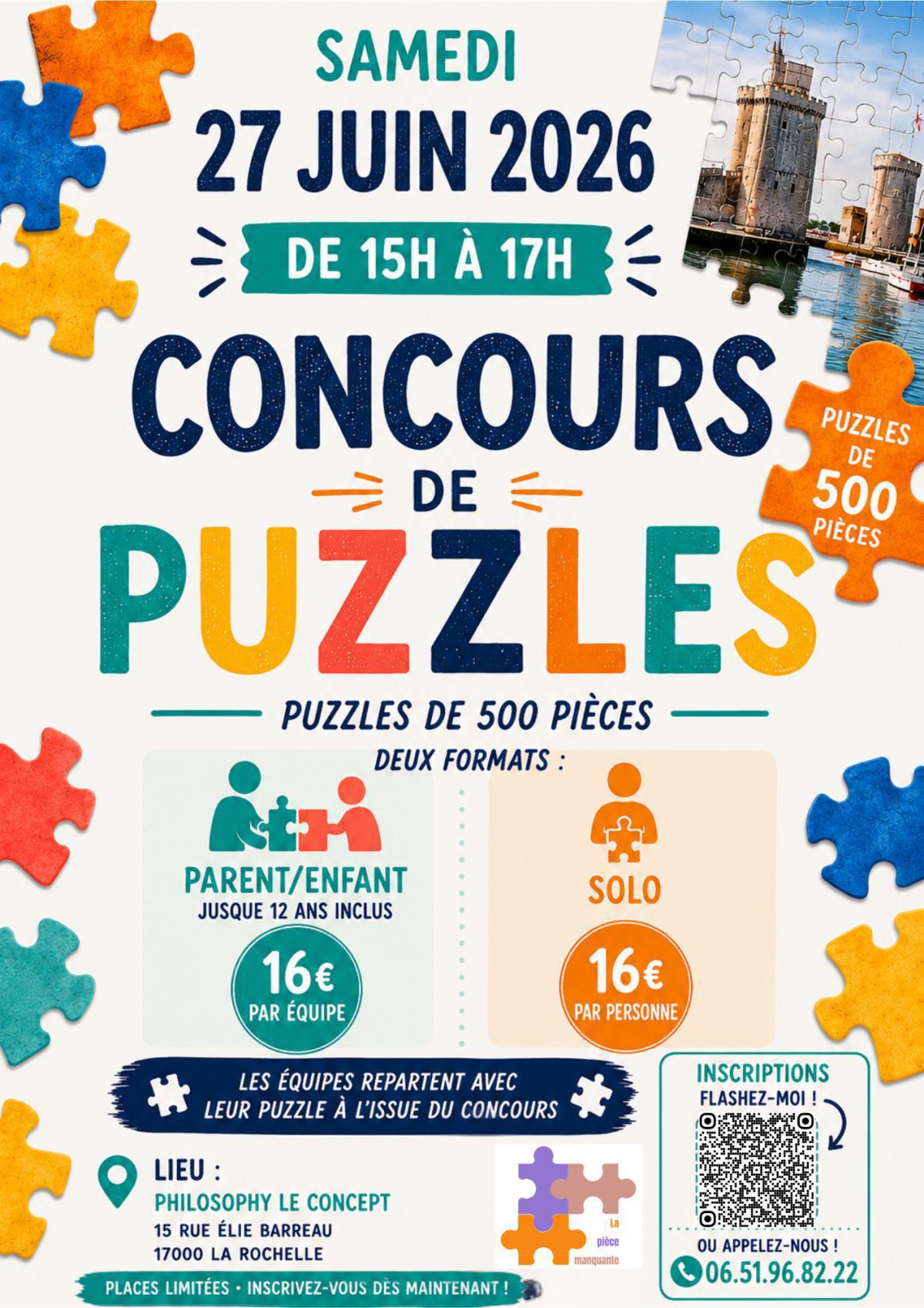 Concours de puzzles Concours de puzzles