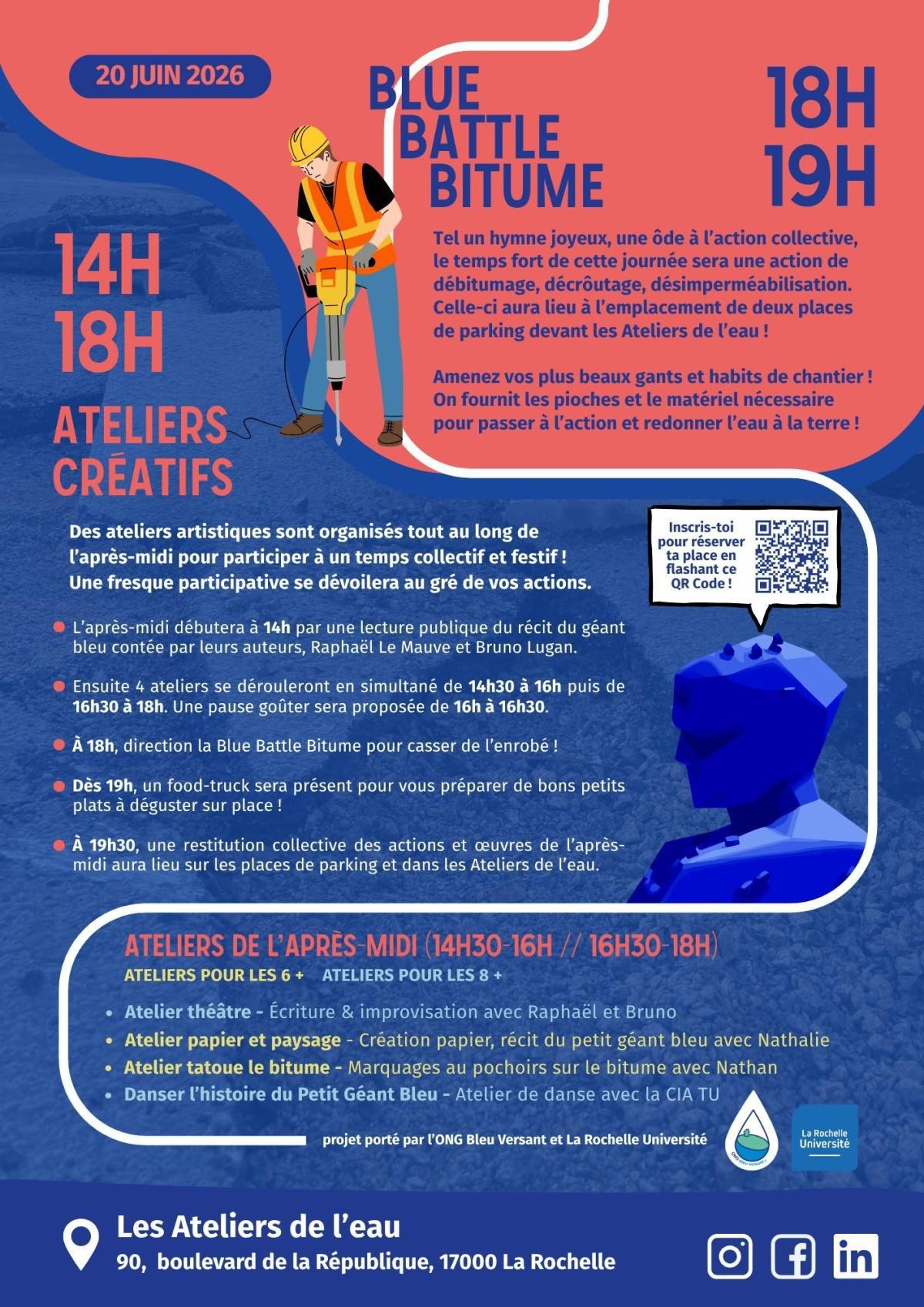 Blue Battle Bitume - Les Ateliers de l’eau