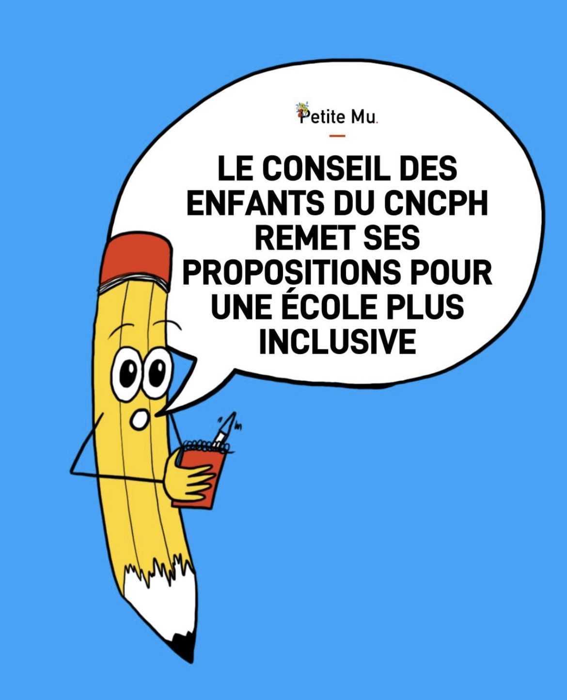 École inclusive : les enfants du CNCPH passent à l'action