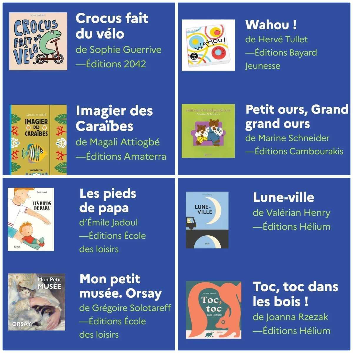 Prix du livre pour les bébés