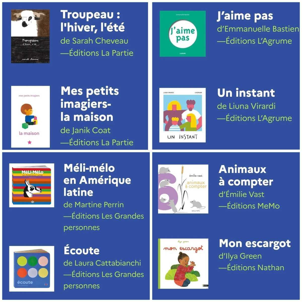 Prix du livre pour les bébés