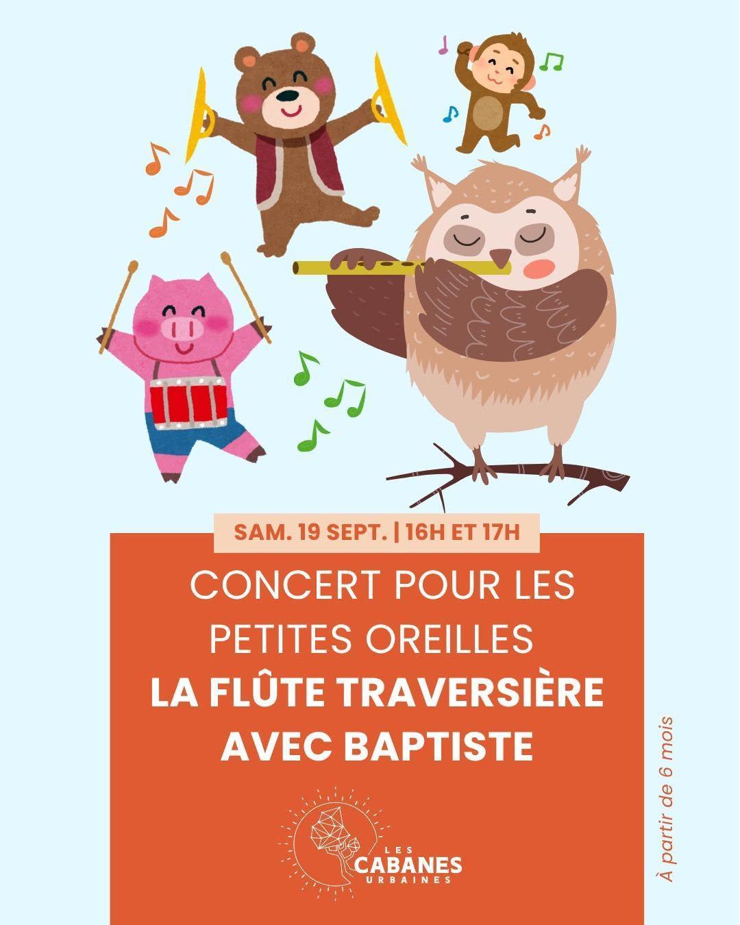 Concert pour les petites oreilles - la Flûte Traversière - 2/2