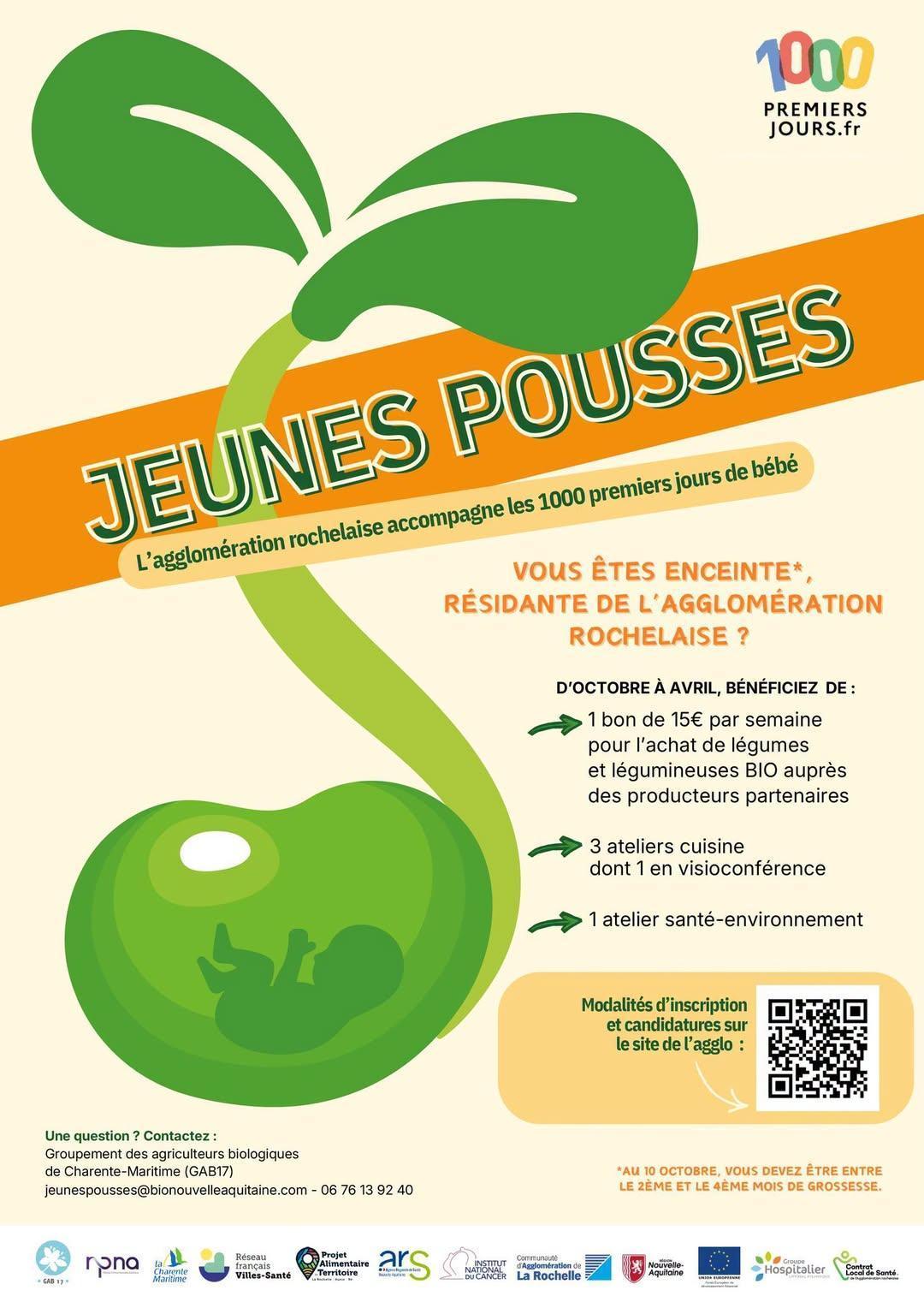 Jeunes pousses – Un accompagnement pendant la grossesse