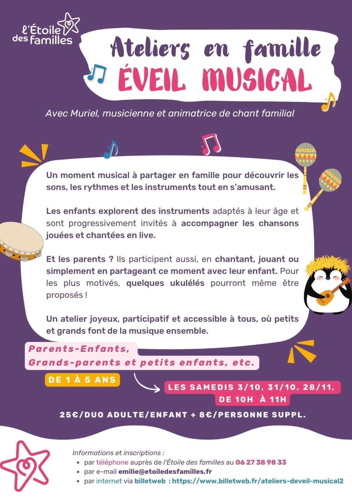 Éveil musical en famille