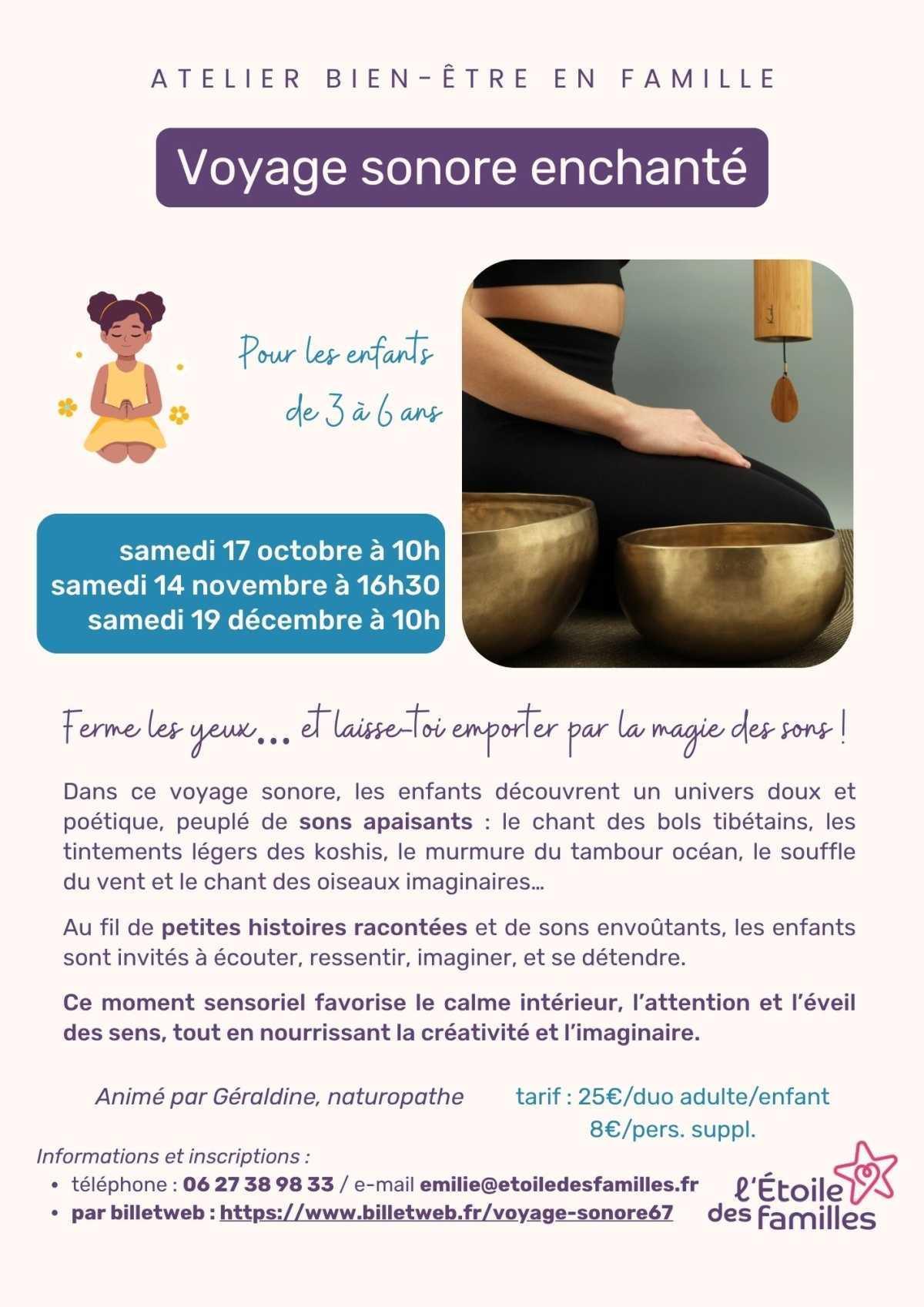 Voyage sonore enchanté