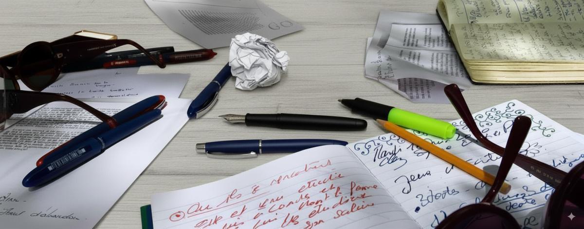 Atelier d’écriture duo adulte / enfant Atelier d’écriture duo adulte / enfant