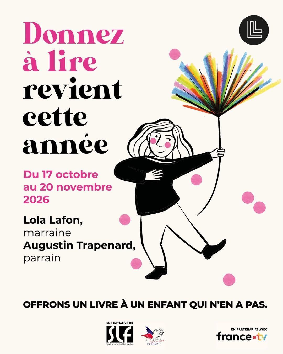 Opération solidaire - Donnez à Lire 