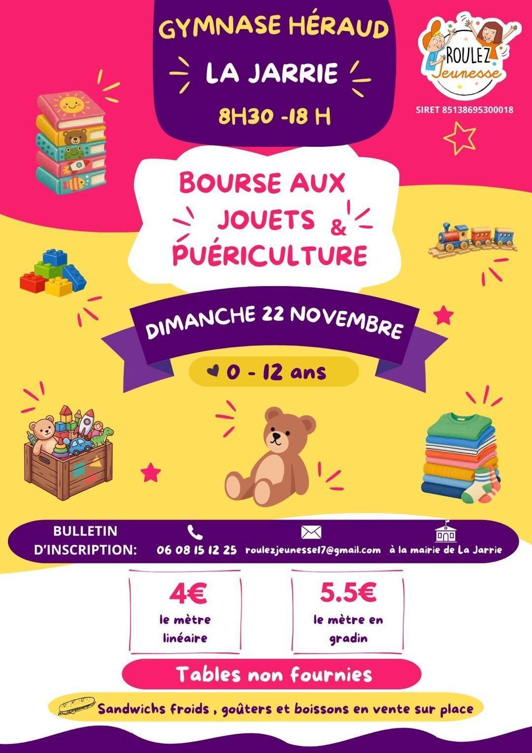 Bourse aux jouets et à la puériculture Bourse aux jouets et à la puériculture