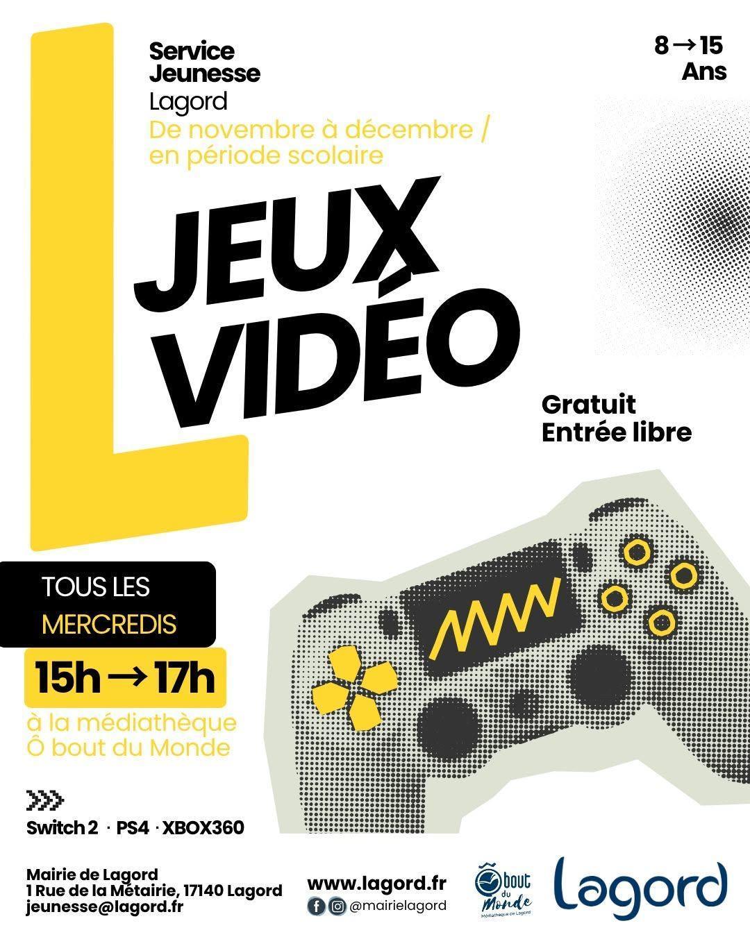 Les Mercredis Jeux Vidéo