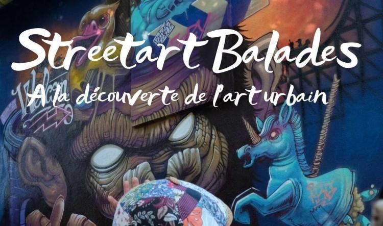 Streetart Balades avec Marguerite La Rochelaise