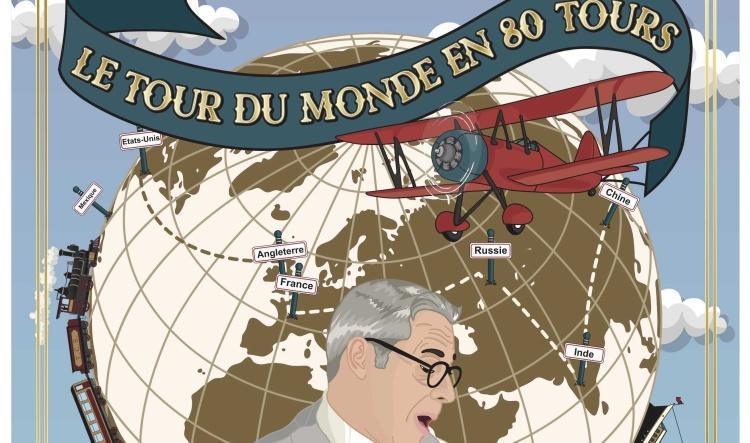 Spectacle de magie - "Le tour du monde en 80 tours (ou presque)"