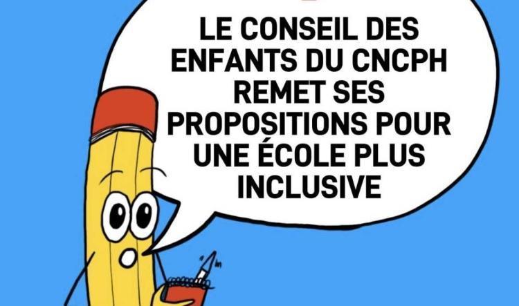 École inclusive : les enfants du CNCPH passent à l'action