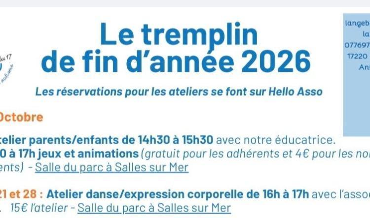 Programme inclusif de fin d'année - L’Ange Bleu du 17