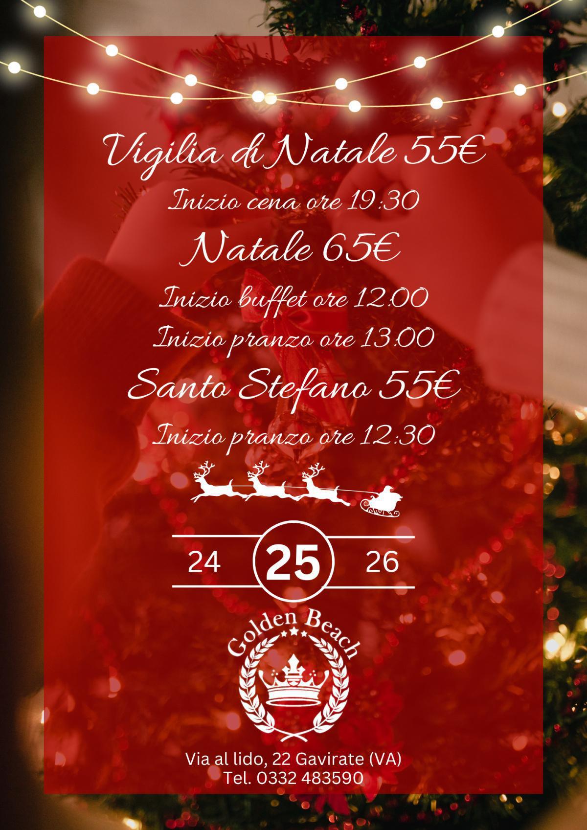 Menù feste di Natale 2025 Menù feste di Natale 2025
