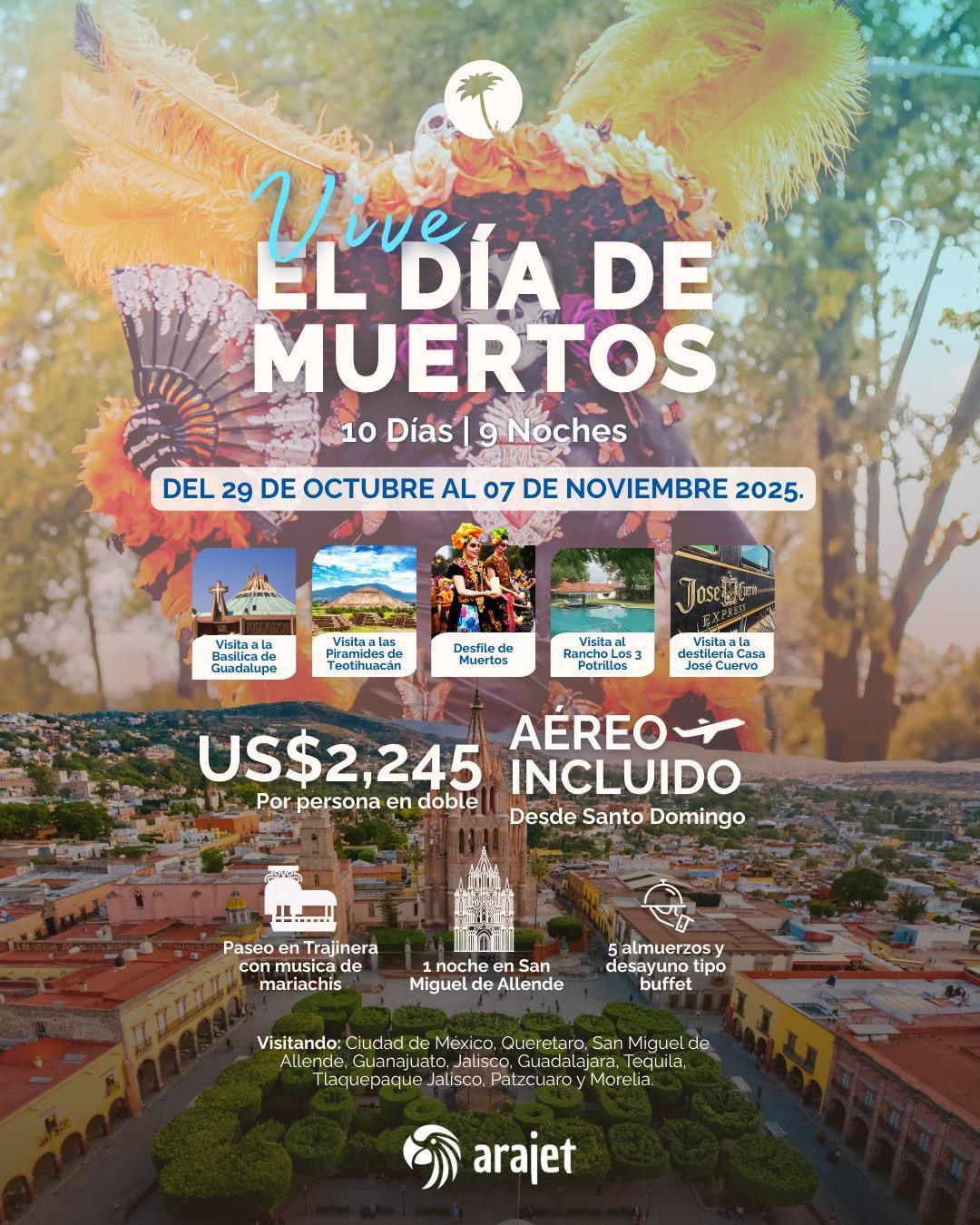 Vive el día de Muertos