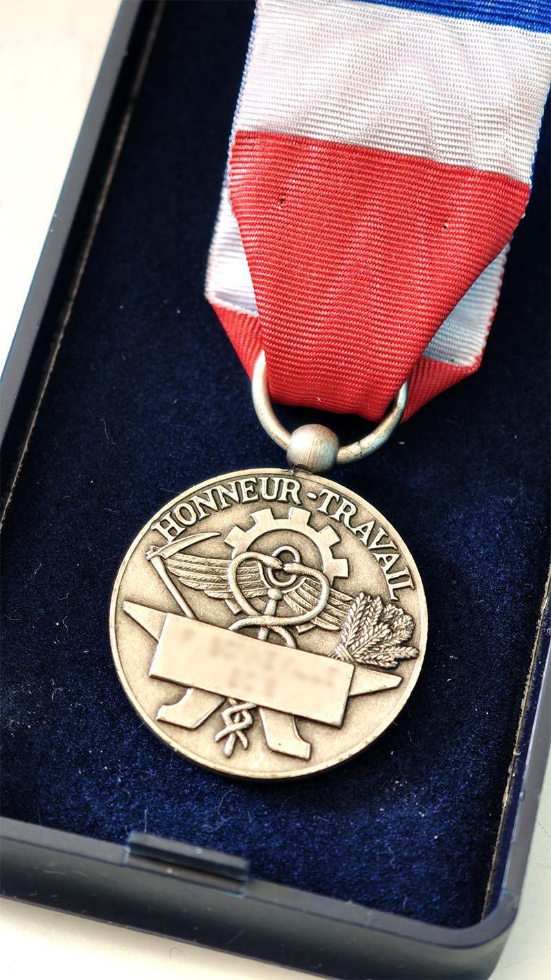 Accord "Médaille du travail"
