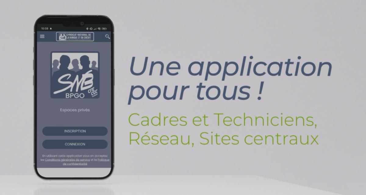 L'appli mobile des salariés de BPGO