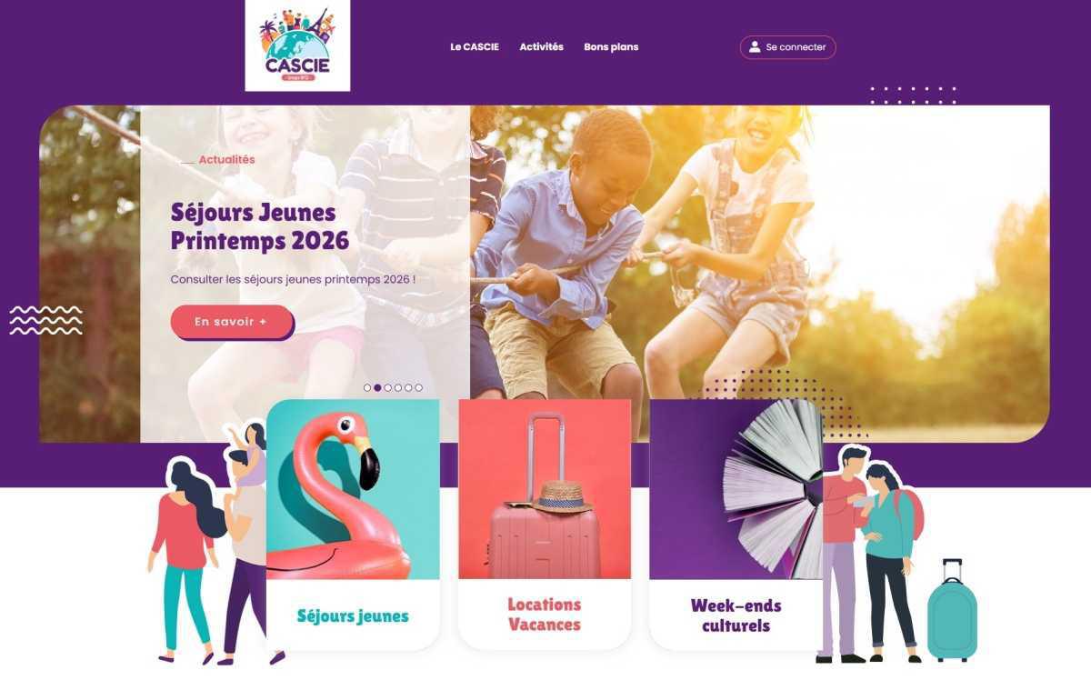 Séjours Jeunes Printemps 2026 du CASCIE Séjours Jeunes Printemps 2026 du CASCIE