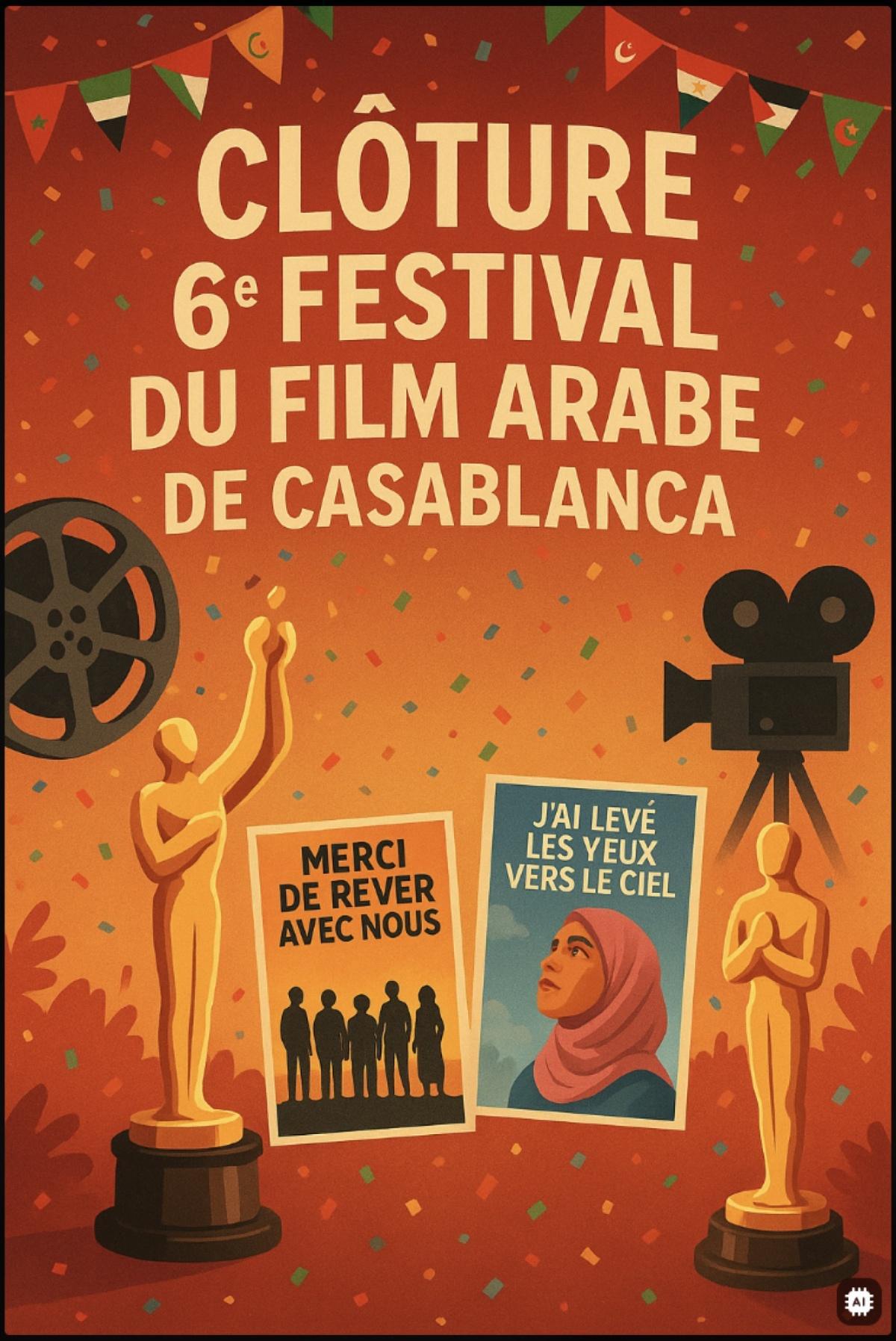 Palestine, Maroc, et tout le monde arabe : le cinéma triomphe à Casablanca lors d’un festival aux récompenses éclatantes Palestine, Maroc, et tout le monde arabe : le cinéma triomphe à Casablanca lors d’un festival aux récompenses éclatantes