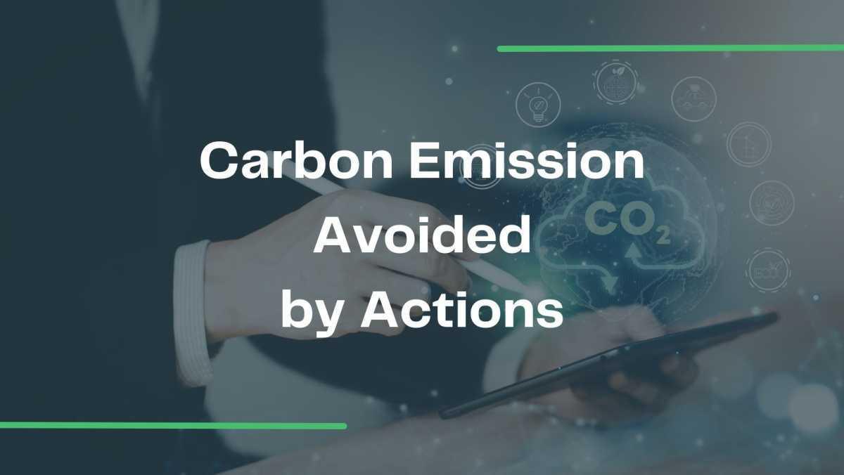 Carbon Emissions Avoided Calculator Carbon Emissions Avoided Calculator
