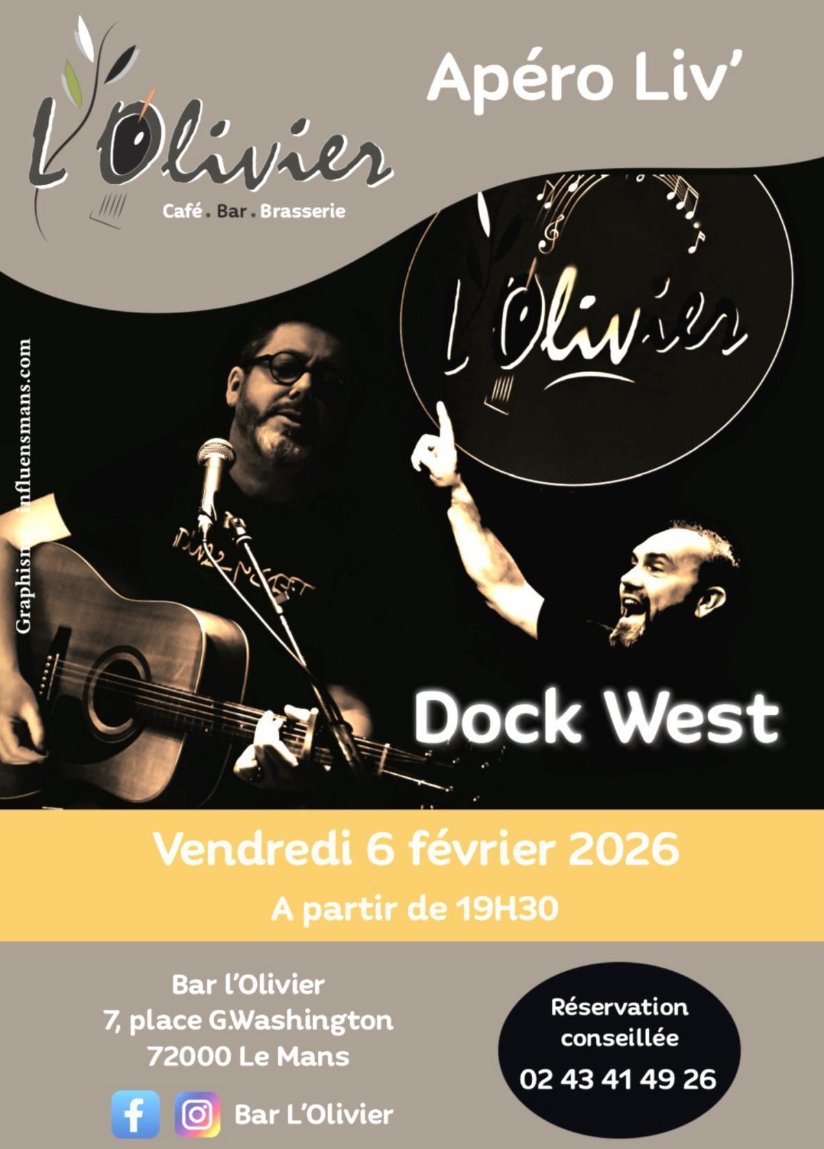 Apéro Liv' Concert au Bar l'Olivier Apéro Liv' Concert au Bar l'Olivier