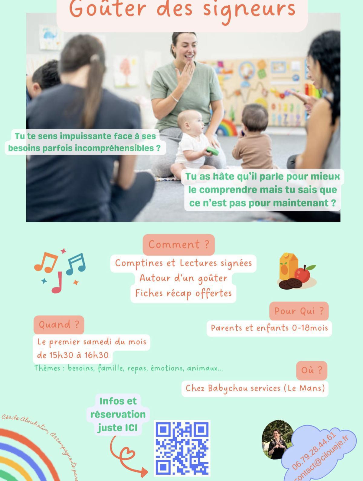 Goûter des Signeurs au Babychou Services Goûter des Signeurs au Babychou Services