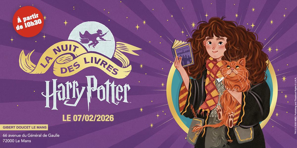 La Nuit des livres Harry Potter à la Librairie Doucet La Nuit des livres Harry Potter à la Librairie Doucet