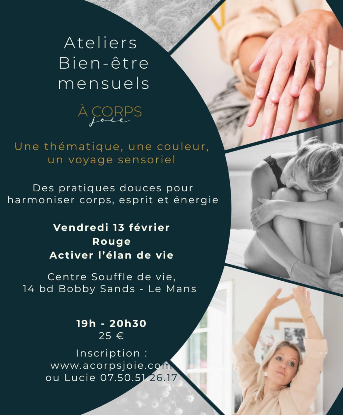 Atelier Bien-être Activer l'élan de vie