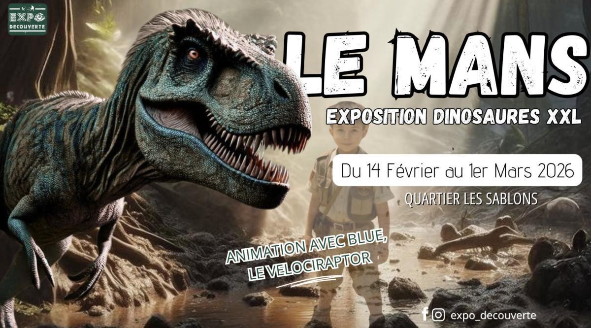 Expo Dinosaures aux Sablons