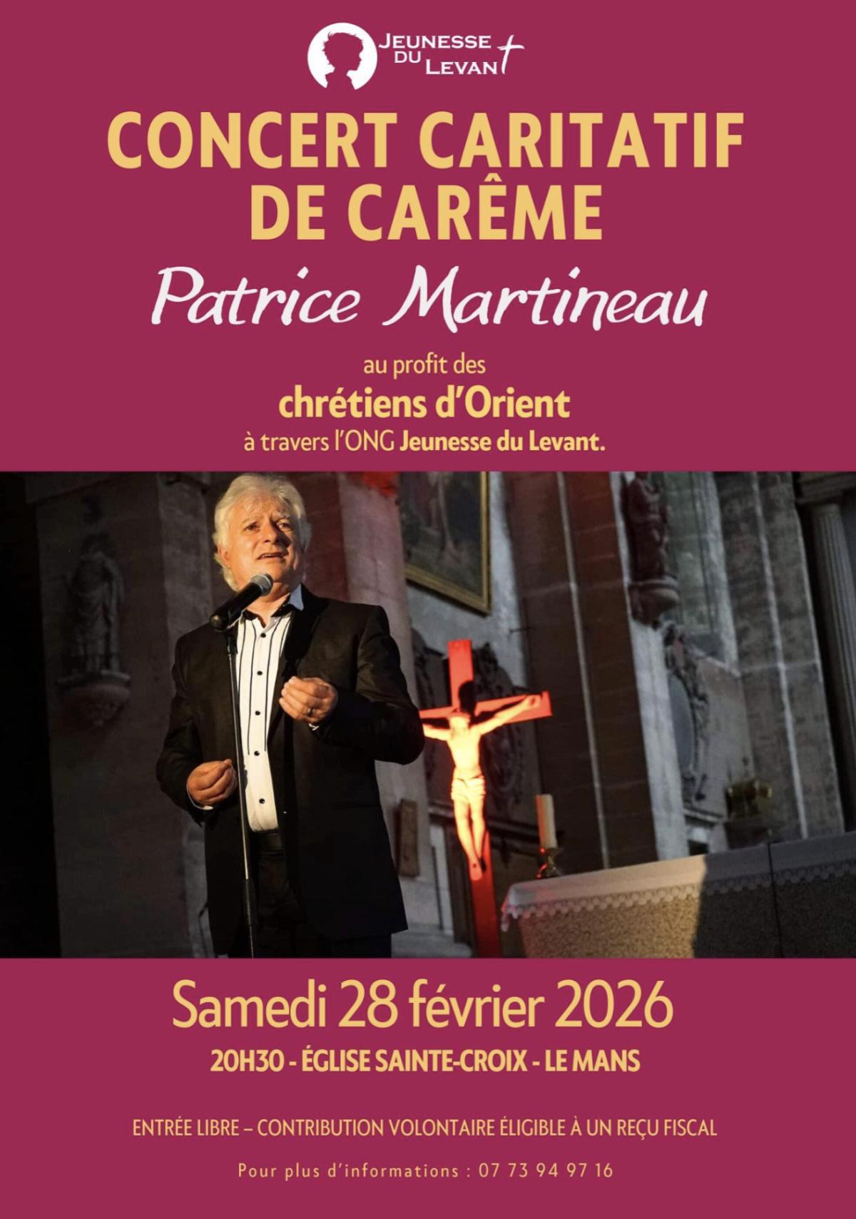 Patrice Martineau à l'Église Sainte-Croix Patrice Martineau à l'Église Sainte-Croix