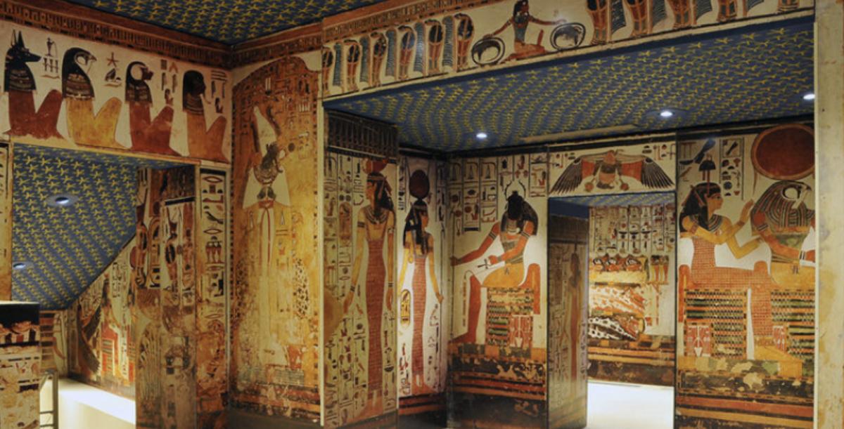 Visite guidée de la galerie égyptienne au Musée de Tessé