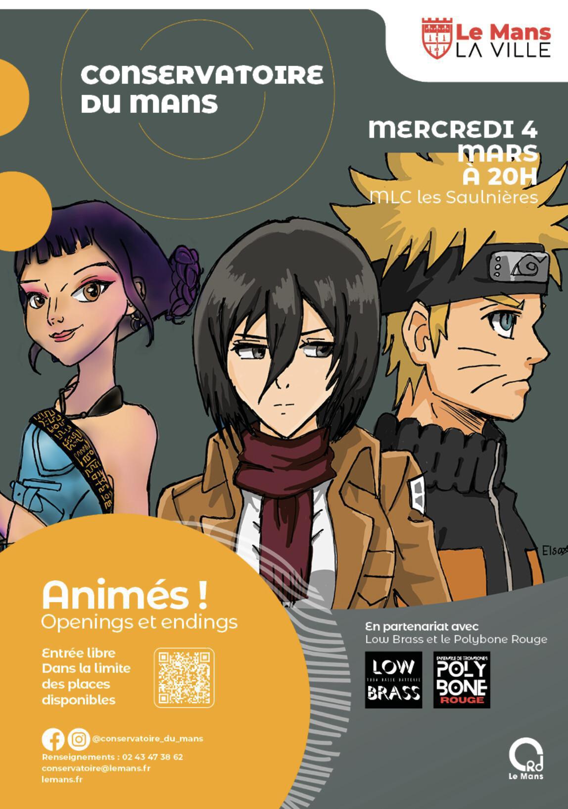 "Animés ! Openings et Endings" aux Saulnières "Animés ! Openings et Endings" aux Saulnières