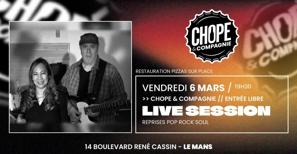 Concert Pop Rock Soul chez Chope & Compagnie