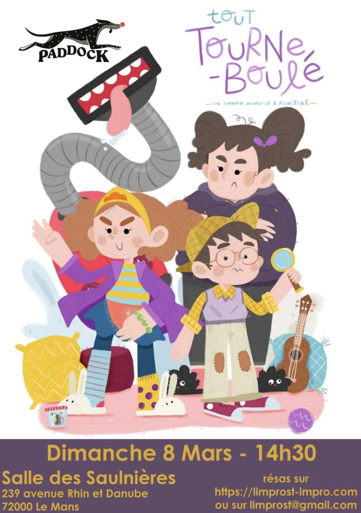 "Tout tourne-boulé" aux Saulnières "Tout tourne-boulé" aux Saulnières