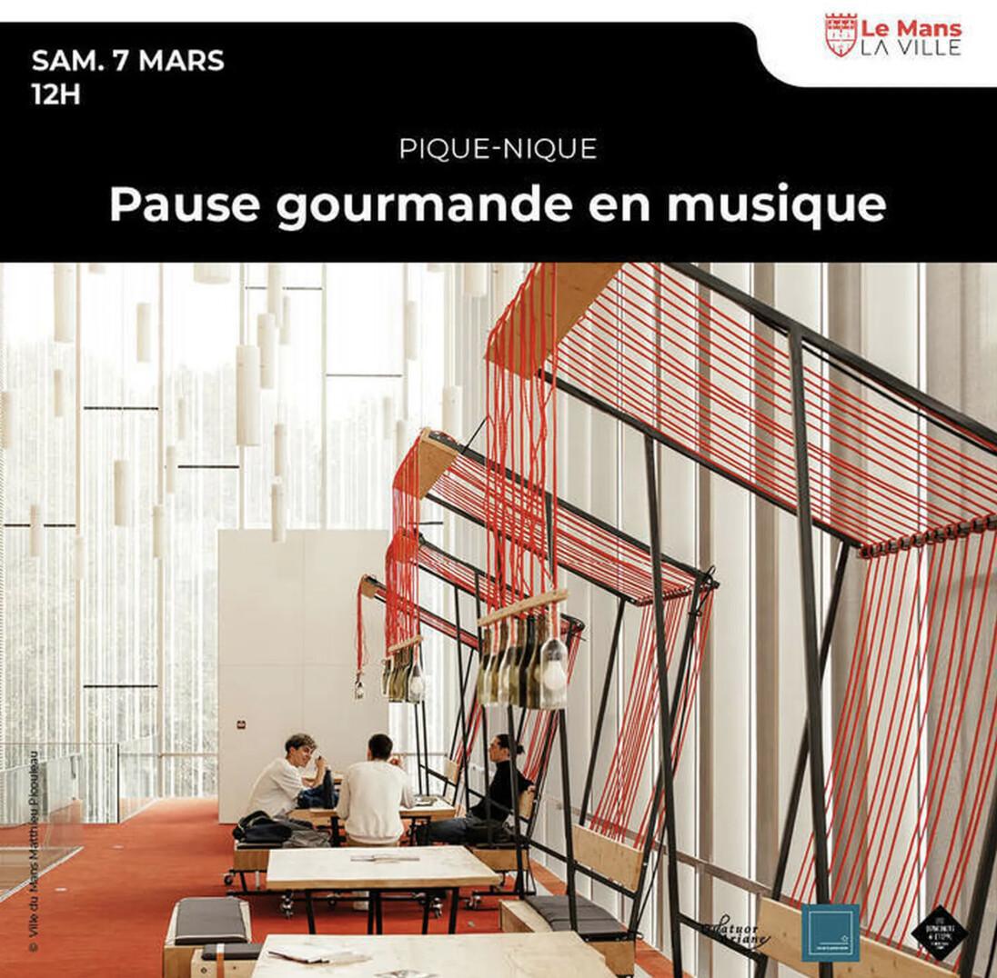 Pause gourmande en musique au Carré Rouge Pause gourmande en musique au Carré Rouge