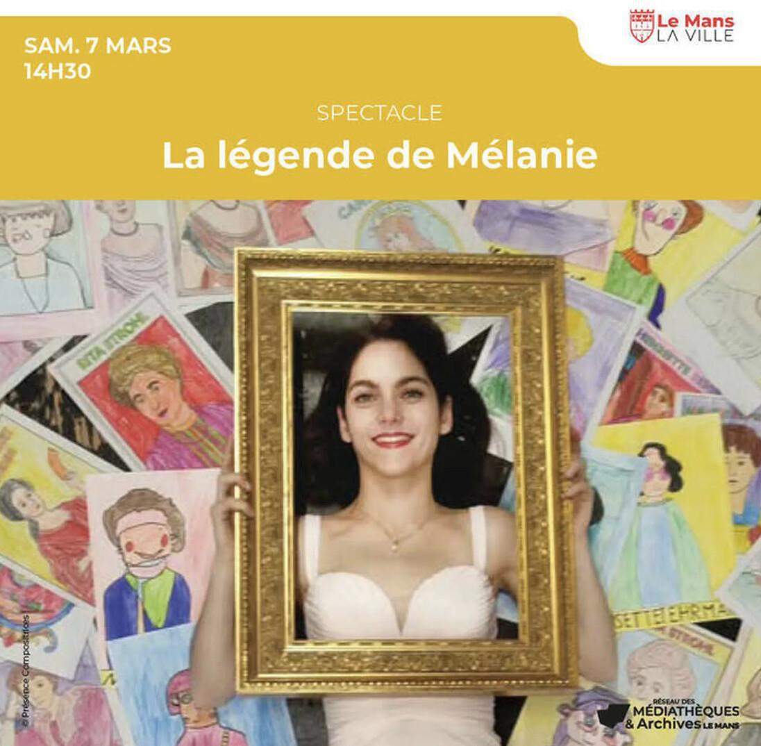 "La légende de Mélanie" à la Médiathèque Aragon "La légende de Mélanie" à la Médiathèque Aragon