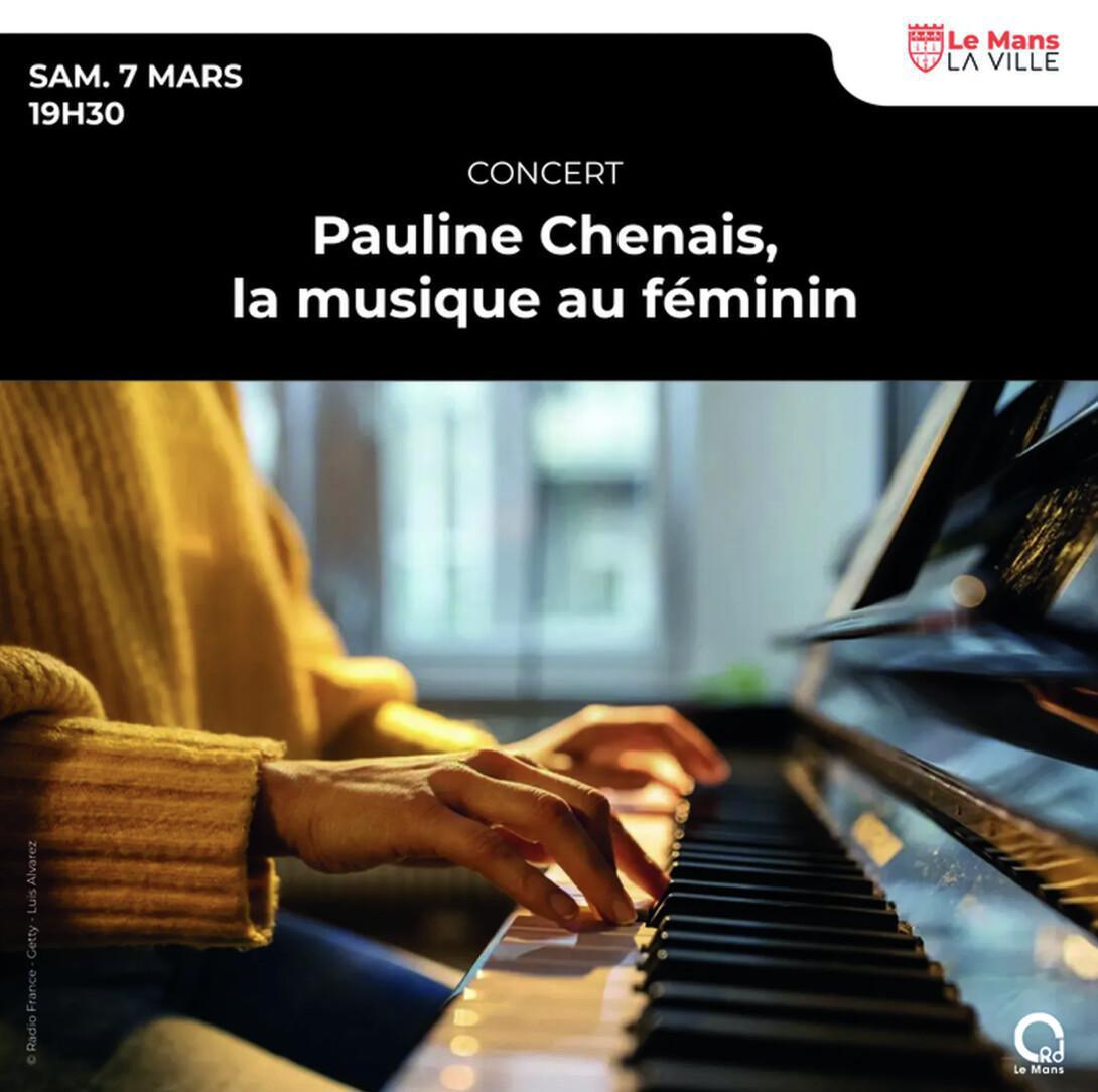 Pauline Chenais à la Chapelle de l'Oratoire