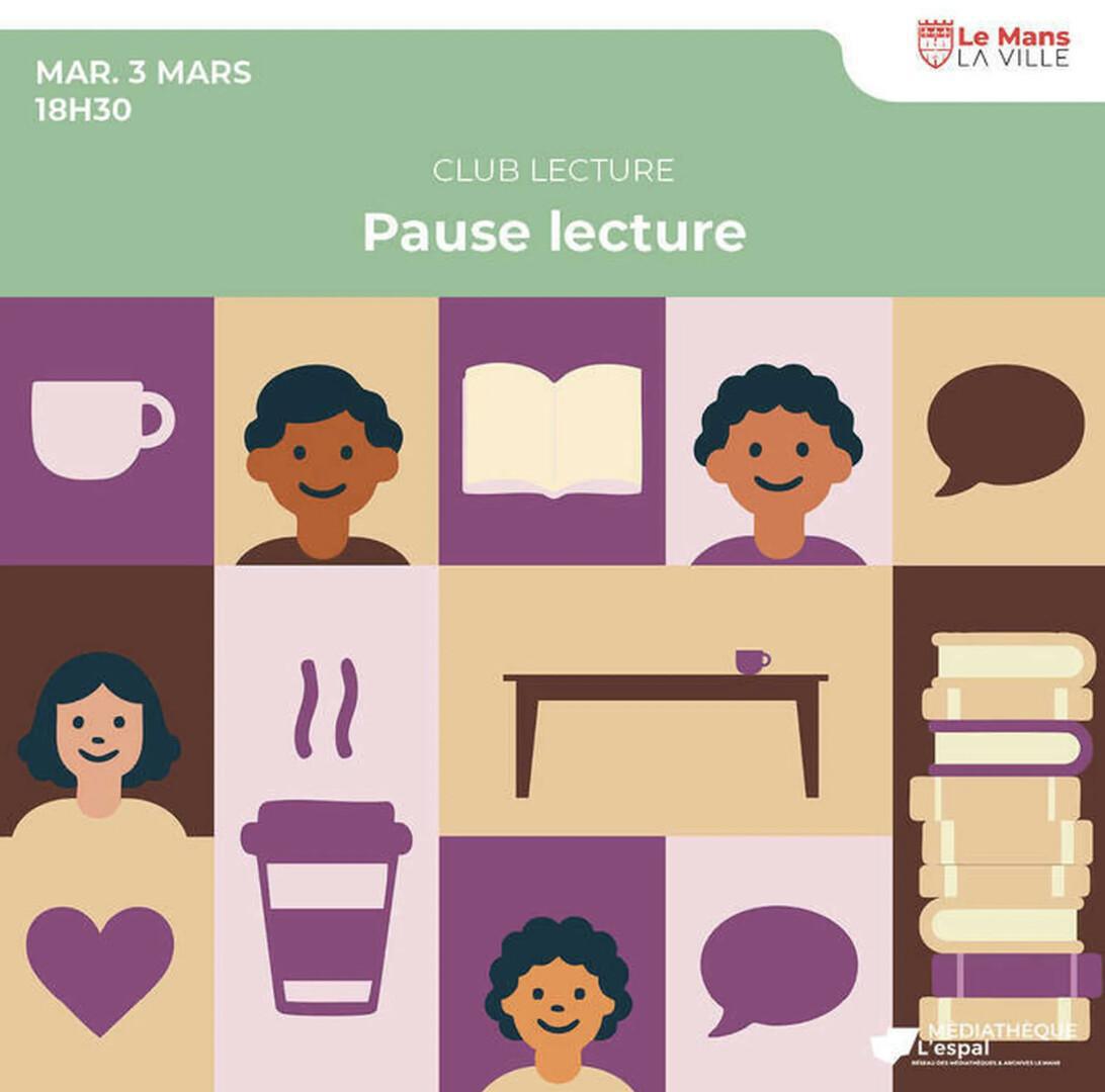 Pause lecture à la Médiathèque 