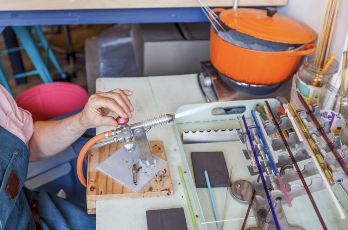 Créez vos perles de verre au chalumeau à la Madeleine